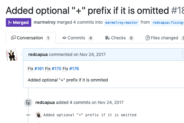 contribution in Swift library PhoneNumberKit
